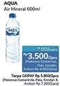 Promo Harga AQUA Air Mineral per 2 botol 600 ml - Alfamidi