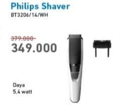 Promo Harga PHILIPS BT3206/14/WH | Shaver 5,4 W  - Electronic City