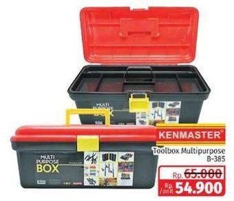 Promo Harga Kenmaster toolbox B385  - Lotte Grosir