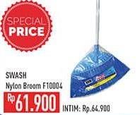 Promo Harga Swash Nylon Broom F10004  - Hypermart