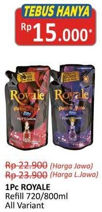 Promo Harga SO KLIN Royale Parfum Collection Hot Summer, Purple Dawn 800 ml - Alfamidi