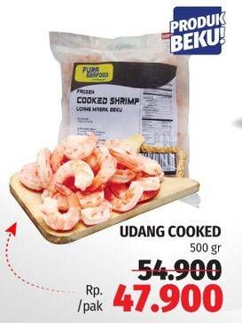 Promo Harga Udang Cooked 500 gr - Lotte Grosir