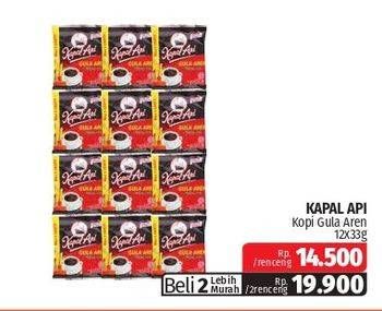Promo Harga KAPAL API Kopi Bubuk Special Mix Gula Aren per 10 sachet 23 gr - Lotte Grosir