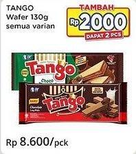 Promo Harga TANGO Long Wafer All Variants 130 gr - Indomaret