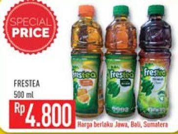 Promo Harga Frestea Minuman Teh 500 ml - Hypermart