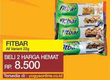 Promo Harga FITBAR Makanan Ringan Sehat All Variants 22 gr - Yogya
