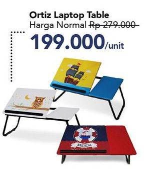 Promo Harga Ortiz Laptop Table  - Carrefour