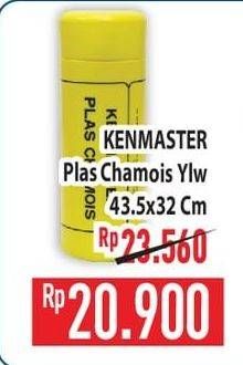 Promo Harga Kenmaster Plas Chamois Yellow 1 pcs - Hypermart