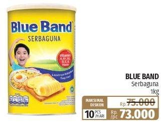 Promo Harga BLUE BAND Margarine Serbaguna 1000 gr - Lotte Grosir