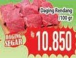 Promo Harga Daging Rendang Sapi per 100 gr - Hypermart