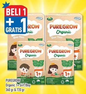 Promo Harga ARLA Puregrow Organic 1+  - Hypermart