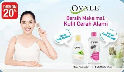 Promo Harga OVALE Facial Lotion/Micellar Cleansing Pink  - Hypermart