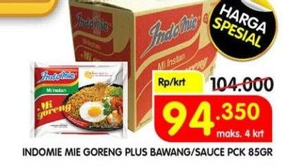 Promo Harga INDOMIE Mi Goreng Spesial per 40 pcs 85 gr - Superindo