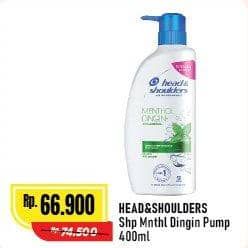 Promo Harga Head & Shoulders Shampoo Cool Menthol 400 ml - Alfamart
