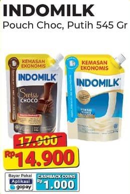 Promo Harga Indomilk Susu Kental Manis Cokelat, Plain 545 gr - Alfamart