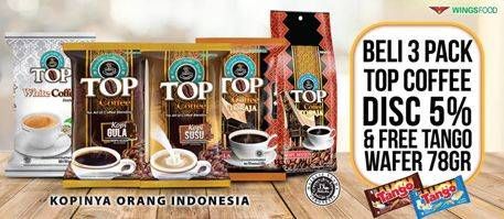 Promo Harga Top Coffee Kopi All Variants  - Indomaret