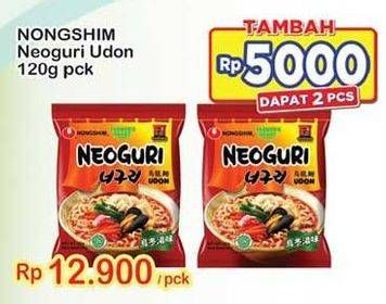 Promo Harga NONGSHIM Noodle Neoguri Udon 120 gr - Indomaret