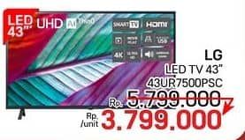 Promo Harga LG 43UR7500PSC  - LotteMart