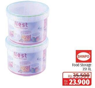 Promo Harga SHINPO Food Storage Size L  - Lotte Grosir