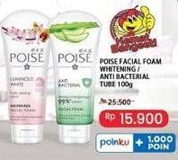 Promo Harga Poise Facial Foam Luminous White, Anti Bacterial 100 ml - Indomaret