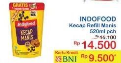 Promo Harga INDOFOOD Kecap Manis 520 ml - Indomaret