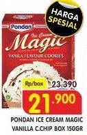 Promo Harga PONDAN Ice Cream Magic Vanilla Chip 150 gr - Superindo