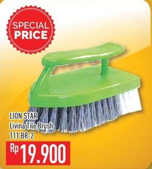 Promo Harga LION STAR Livina Tile Brush 111 BR-2  - Hypermart