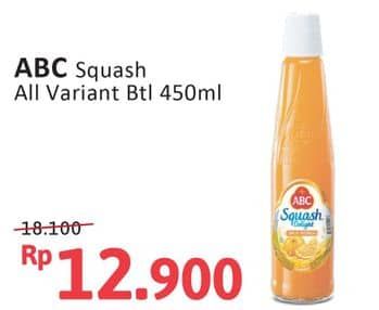 Promo Harga ABC Syrup Squash Delight All Variants 460 ml - Alfamidi