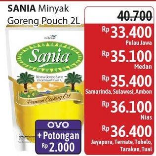 Promo Harga Sania Minyak Goreng 2000 ml - Alfamidi