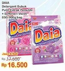 Promo Harga Daia Deterjen Bubuk Pemutih/Plus Softener/Violet  - Indomaret