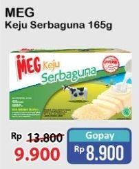 Promo Harga MEG Keju Serbaguna 165 gr - Alfamart