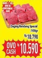 Promo Harga Daging Rendang Sapi Spesial per 100 gr - Hypermart