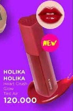 Promo Harga HOLIKA HOLIKA Heart Crush Glow Tint Air 3 gr - Watsons