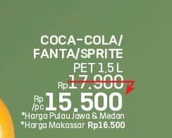 Harga Coca Cola/Fanta/Sprite Minuman Soda