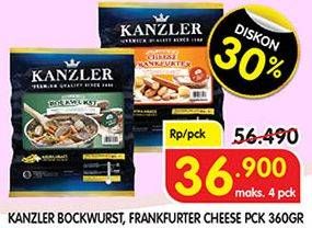 KANZLER Bockwurst/Frankfurter 360gr