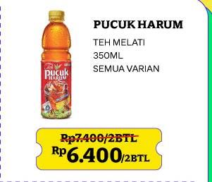 Promo Harga Teh Pucuk Harum Minuman Teh All Variants 350 ml - Indomaret