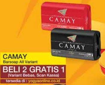 Promo Harga CAMAY Bar Soap All Variants 125 gr - Yogya