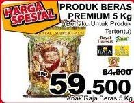 Promo Harga Anak Raja Beras Premium 5 kg - Giant