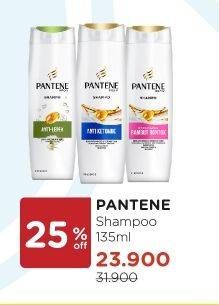 Promo Harga PANTENE Shampoo 135 ml - Watsons