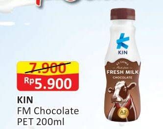 Promo Harga KIN Fresh Milk Chocolate 200 ml - Alfamart