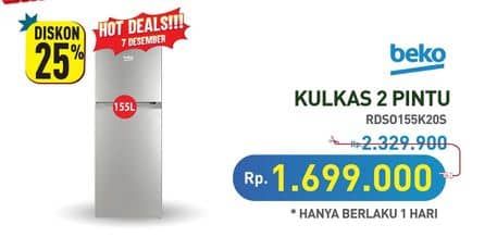 Promo Harga Aqua RDSO155K20S  - Hypermart