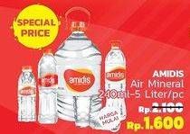 Promo Harga AMIDIS Air Mineral 330 ml - LotteMart