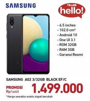 Promo Harga SAMSUNG Galaxy A02  - Carrefour