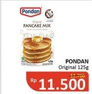 Promo Harga Pondan Pancake Mix Original 125 gr - Alfamidi