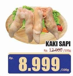 Promo Harga Kaki Sapi per 100 gr - Hari Hari