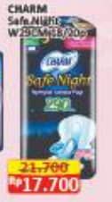 Promo Harga Charm Safe Night Wing 29cm 18 pcs - Alfamart