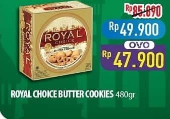 Promo Harga Danish Royal Choice Butter Cookies 480 gr - Hypermart