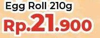 Promo Harga GERY Egg Roll 210 gr - Yogya