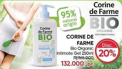 Promo Harga CORINE DE FARME Bio Organic Sensitive 250 ml - Guardian