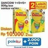 Promo Harga DANCOW Nutritods 1+/3+/5+ semua varian  - Indomaret